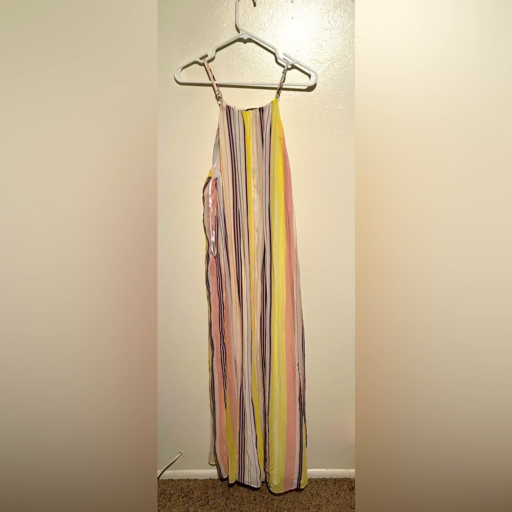 Forever 21 Striped Colorful Dress
